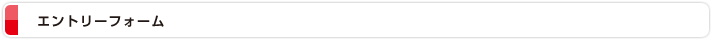 エントリーフォーム